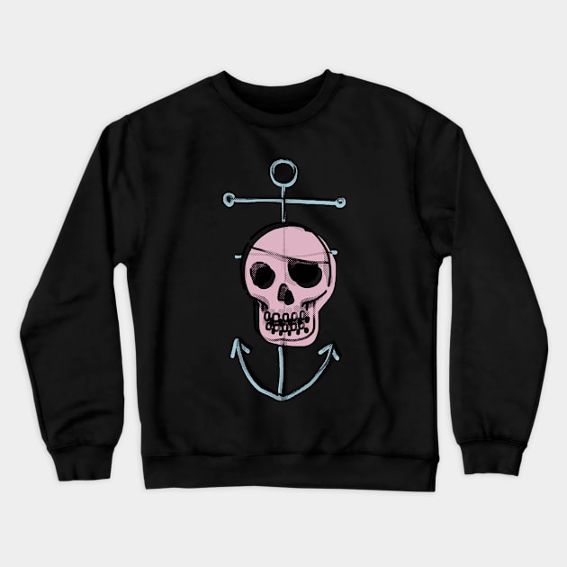 Pirate Crewneck Sweatshirt by CyberpunkTees